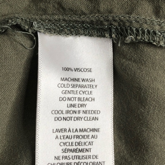 BeachLunchLounge Light Green Button Down Shirt XS - Picture 5 of 8